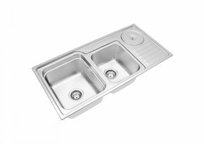 Cuba DeBacco Dupla com Lixeira Funzionale 229 92x45x23cm