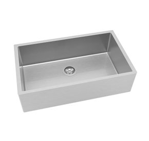 Cuba DeBacco Quadratino Farm Sink Steel Em Aço Inox Escovado de 1.2 mm