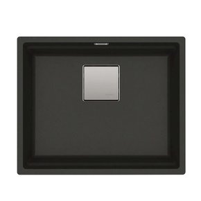 Cuba Franke Fraganite Kubus Onyx 52x42cm Com Acessórios e Válvula Oculta