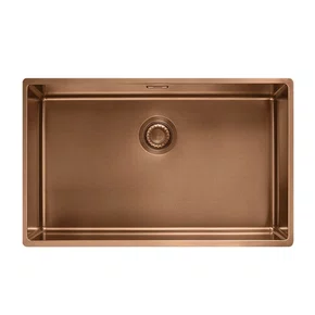 Cuba de Embutir ou Sobrepor Mythos Masterpiece Franke Cobre Com Acessórios 68x41cm