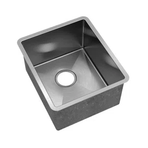 Cuba de Embutir e Sobrepor Mekal Retta LR-34 R10 Aço Escovado