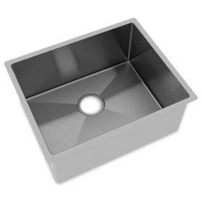 Cuba de Embutir ou Sobrepor Mekal Retta LR-50 Raio 10 Aço Escovado