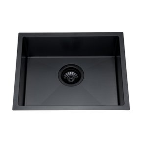 Cuba Rubinettos Gourmet Quadro Black Escovado 55x45x20cm