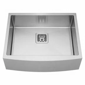 Cuba Simples Semi Encaixe Farm Sink Rubinettos Gourmet Americana Inox Escovado