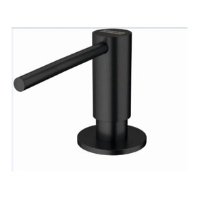 Dosador de Sabão Franke Masterpiece Ahtrhacite Black 350ml