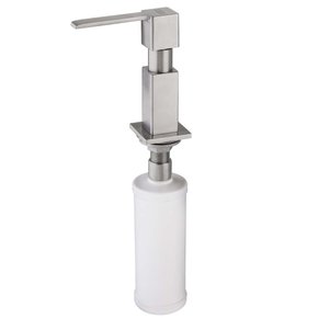 Dosador de Sabão Franke Quadrado Aço Inox Escovado 330ml