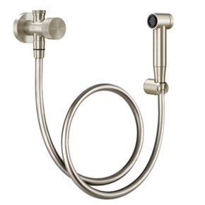 Ducha Higiênica Docol com Registro e Derivação Mix&Match Níquel Escovado