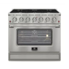 Fogão a Gás Elettromec Professional Forno a Gás 126L Inox 36" 127V Fogão a Gás Elettromec Professional Forno a Gás 126L Inox 36" 127V