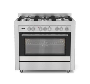 Fogão Semiprofissional Com Forno Elétrico Invita 90cm 102L 220v Fogão Semiprofissional Com Forno Elétrico Invita 90cm 102L 220v