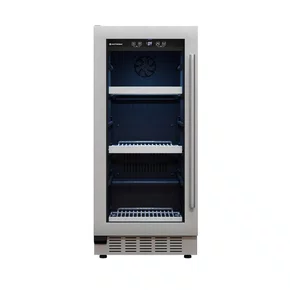 Frigobar Elettromec Inox 88 Litros Built-In 220V- Abertura Esquerda