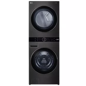 Lava e Seca Inteligente Wash Tower LG 17kg Aço Preto Escovado 220v