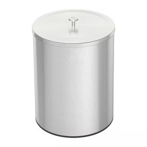 Lixeira Útil Tramontina 5 Litros com Tampa e Acabamento Acetinado em Aço Inox