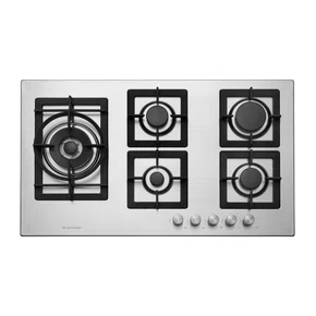 Cooktop Quadratto Elettromec 5 Queimadores a Gás 90 cm Bivolt