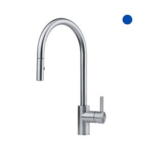 Misturador Monocomando de Mesa Eos Neo com Bica em J Alta Extensível Franke Inox