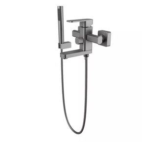 Misturador Monocomando de Parede Purus  Brusched Nickel  Immersi