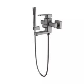 Misturador Monocomando de Parede Purus Brusched Nickel Immersi