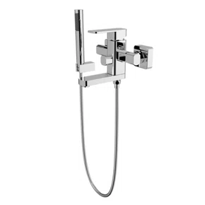 Misturador Monocomando de Parede Purus Chrome Immersi