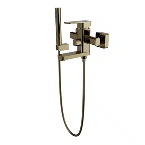 Misturador Monocomando de Parede Purus Gold Immersi