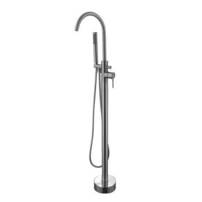 Misturador Monocomando de Piso  Amazon com Ducha Manual Brushed Nickel Immersi