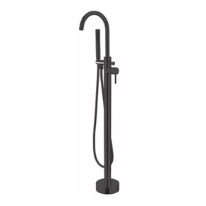 Misturador Monocomando de Piso  Amazon com Ducha Manual Matt Black Immersi