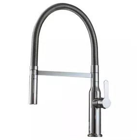 Misturador Monocomando Kromma Gourmet Classic Cromado com Bica Alta Giratória