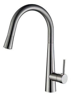 Misturador Monocomando Kromma KR409 Ducha Extensível Inox Escovado