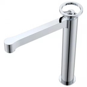 Misturador Monocomando Rubinettos Bica Alta para Cuba de Apoio Cromado