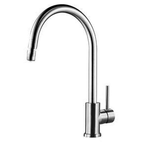 Misturador Monocomando Rubinettos Gourmet Classic Inox com Arejador Articulado