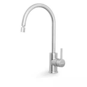 Misturador Monocomando Arko Tramontina Bica Articulada em Aço Inox Acetinado