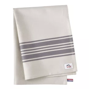 Pano de Prato de Cozinha 70x50cm Zwilling Branco e Cinza