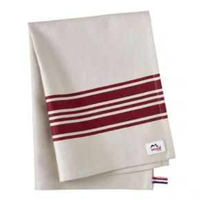 Pano de Prato de Cozinha 70x50cm Zwilling Branco e Vermelho