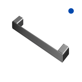 Porta-toalhas de Rosto Flat Docol Grafite Escovado