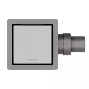 Ralo Quadrado Neo Square Tramontina 10cm com Válvula Anti-retorno Inox e PVC