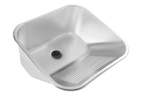 Tanque de Embutir DeBacco/GhelPlus Monobloco 40x40cm 25L Inox