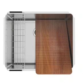 Tanque de Embutir Jumbo Tramontina com Acessórios 92 Litros 60cm Aço Inox