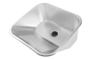 Tanque GhelPlus De Embutir Monobloco 50x40cm 30L Inox Acetinado Válvula 3"