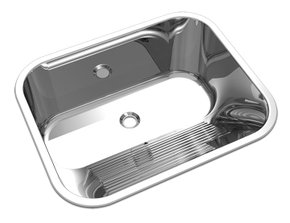 Tanque Inox Mekal de Embutir CT-50 30L Alto-Brilho 50x40x23cm