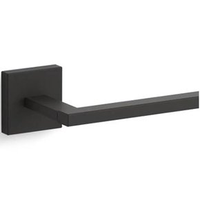 Toalheiro Kohler Square 25cm Black Matte