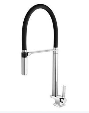 Torneira de Mesa Docol Doc Chrome/Preto