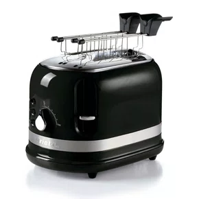 Torradeira Elétrica Moderna 149 Ariete para 2 Fatias 6 Níveis 750W Preto