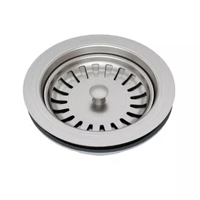 Válvula de Escoamento Luxo Mekal para Cubas 4,5" em Inox Escovado