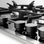 Cooktop Sole Elettromec 5 Queimadores a Gás Inox e Vidro 70 cm Bivolt