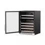 Adega Elettromec Inox 304 Dual Zone Built-In 43 garrafas 220v - Abertura Esquerda