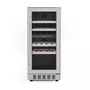 Adega Dual Zone Elettromec Built-In  26 Garrafas WiFi Connect 220V