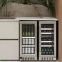 Adega Dual Zone Elettromec Built-In  26 Garrafas WiFi Connect 220V