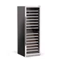Adega Elettromec Inox 134 garrafas Dual Zone Built-In - Abertura Direita