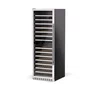 Adega Elettromec Inox 134 garrafas Dual Zone Built-In - Abertura Esquerda