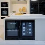 Adega Vetro Dual Zone Elettromec Built-in 40 Garrafas 220V