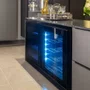Adega Vetro Dual Zone Elettromec Built-in 40 Garrafas 220V