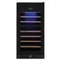 Adega Dual Zone Elettromec Vetro Built-in 87 Garrafas Low-e 220V
